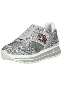 Liu Jo Dames Sneakers laag 'Maxi Wonder 73' goud / zilver / wit 41