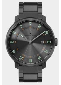 Zegarek Automatyczny Męski | Szary | Metalowy pasek | 42mm | Neolux Automatyczny | Lilienthal Berlin