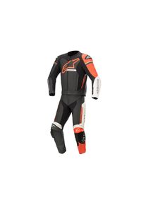 Fato de couro Alpinestars GP Force Phantom de duas peças (preto / branco / vermelho)