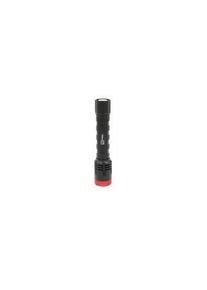 realspace Pro RS PRO Ficklampa, LED / UV, 2x AA, 2.7lm, 6m, IPX4, Svart / Röd - 2206819