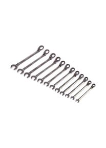 realspace Pro RS PRO Spanner Set, Hinged Combination Ratchet, 12st. - 487280