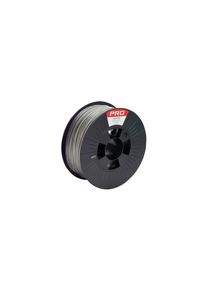 realspace Pro RS PRO 3D Printer Filament, PLA, 1.75mm, Metallsilver, 1kg - 1901965