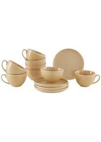 Frühstücksservice Louisa Beige, 12-teilig