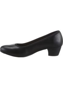 Jana Dames pumps zwart Maat 37