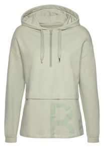 Dames Hoodie in pistache ,maat 32/34, WITT, 95% Katoen, 5% Elastan