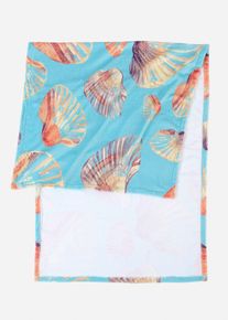 Strandhandduk med maritimt motiv - blå - storlek 70x150 cm - bonprix