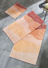 Badrumsmatta med olika färgnyanser - färgglad - storlek 45x50 cm - bonprix