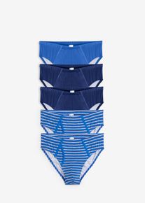 Kalsong (5-pack) - blå - storlek 7 (XL) - bonprix