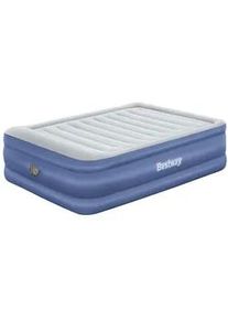 Bestway Luftbett 203 x 152 x 61 cm | mit integrierter Elektropumpe | für 2 Personen