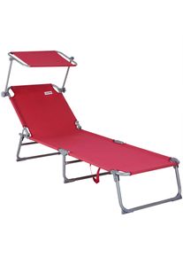 Casaria Tuin Ligstoel Hawaii 195x60x30cm