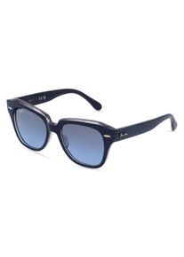 Ray-Ban Junior RJ 9186S STATE STREET | okulary przeciwsłoneczne | Kształt okularów: kanciasty, tworzywo sztuczne, niebieski
