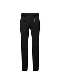 Mammut Taiss Softshell Pants Mountaineering trousers Men (48 - Regular, black)