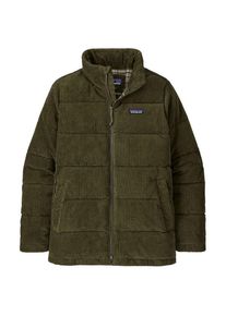 Patagonia Womens Cord Fjord Coat Doudoune taille XL vert olive