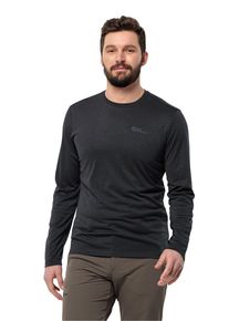 Jack Wolfskin Męska koszulka funkcyjna SKY Thermal L/S Men L black