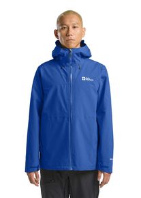 Jack Wolfskin Męska kurtka przeciwdeszczowa Highest Peak 3L Jacket Men 2XL blue