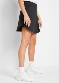 Jupe de sport avec cycliste intégré séchage rapide - noir - taille 58/60 (3XL) - bonprix