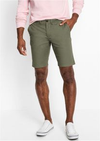 Bermuda chino Regular - vert - taille 40 avec coton - bonprix