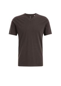 WE Fashion Shirt Herren grau Größe S Unifarben