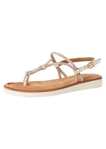 Tamaris Dames Teenslipper perzik 42