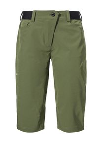 Schöffel Schöffel Dames Functionele broek ' Bike Capri Pants Style Keitele WMS ' groen M