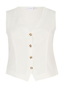 EVOKED Dames Gilet 'VIPUPPY' wit 44