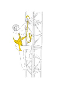 Petzl kit de protection anti-chute Absorbica-Y