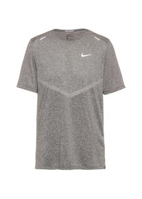 Nike Heren Functioneel shirt 'Rise 365' lichtgrijs / grijs gemêleerd XXL