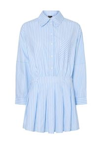 Pieces Dames Jurk lichtblauw / wit 40