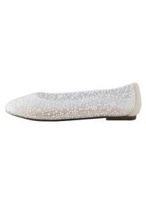 next Baleriny dla kobiet srebrny Rozmiar 37,5