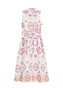 Desigual Robe-chemise Femme blanc taille L