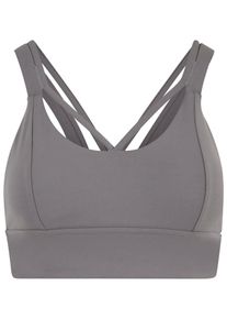 Urban Classics Ladies Sports Bra crossed ' ' Damen grau Größe 90