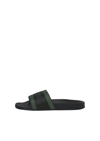 Jack & Jones JACK & JONES Klapki 'JFWJARRED' dla mężczyzn antracytowy / zielony Rozmiar 40