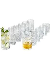 Nachtmann Gläserset , Klar , Glas , 12-teilig , 28.2x23.9x34.4 cm , Made in Germany , Gläser, Gläsersets