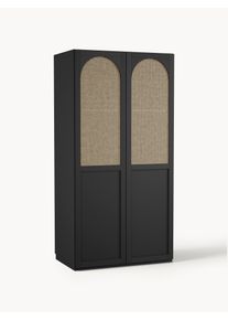 Westwing Collection Modulárna šatníková skriňa s krídlovými dverami Jeanne, Š 100 cm, rôzne možnosti