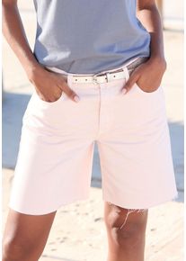 Venice Beach Jeansbermudas, mit fransigem Saum, casual Shorts