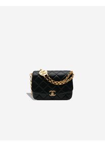 Chanel Timeless CC Coin Small Lamb Black