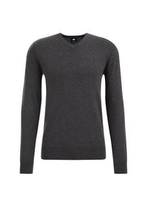WE Fashion Män Tröja gråmelerad Storlek XS