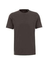 WE Fashion, Mænd, Bluser & t-shirts, Mørkegrå, Størrelse XXL