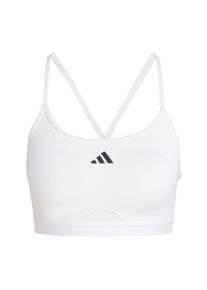 adidas Performance, Damer, Sports-BH 'Aeroreact', Sort / Hvid, Størrelse XS