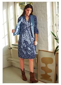 Damen Jeansweste mit spitzem Saum in hellblau ,Größe 36, WITT, 81% Baumwolle, 17% Polyester, 2% Elasthan