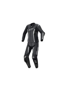 Alpinestars Stella Missile V2, tuta in pelle a due pezzi da donna (nero / bianco)