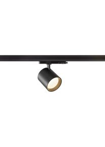 SLV TRACKSPOT C Strahler für 3-Phasen Hochvolt-Schienen-System, Ø10cm, 29W, 3000K, 36°, schwarz (1008869)