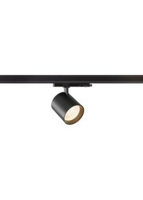 SLV TRACKSPOT V Strahler für 3-Phasen Hochvolt-Schienen-System, Ø10cm, 18W, 3000K, 50°, schwarz (1008847)