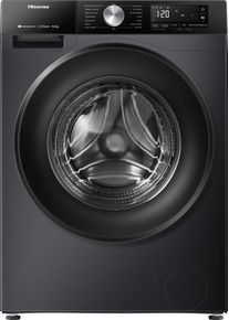 HISENSE WF3S1043BB3 10,5kg Frontlader Waschmaschine, 60 cm breit, 1400 U/Min, WLAN, 19 Programme, Startzeitvorwahl, schwarz