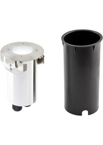 EVN Lichttechnik EVN FAUNA LED Bodeneinbau, rund, inkl. Leuchtmittel, IP66, 230V, 4,6W, 4000K, 390lm, EDS / Alu (673210504)