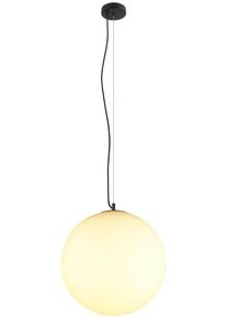 SLV SUN 40 Pendelleuchte, Ø40cm, E27, mit Baldachin, 1x max. 40W, schwarz (1008534)