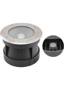 EVN Lichttechnik EVN ERIZO LED Bodeneinbau, rund, IP67, 110-240V, 14W, 4000K, 1130lm, EDS / Alu (PC67101440)
