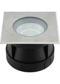 EVN Lichttechnik EVN ERIZO LED Bodeneinbau, quadratisch, IP67, 110-240V, 12W, 3000K, 1100lm, EDS / Alu (PC674101202)