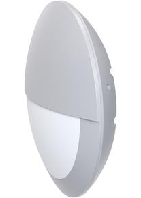 EVN Lichttechnik EVN LED Wandanbau, IP66, 220-240V/AC, 176-260V/DC, 18,5W, 1150lm, 3000-4000K, silber (WE30181425)