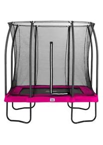 Salta Trampolin Salta Comfort 5091P , Pink , Metall , rechteckig , 153x214 cm , Freizeit & Co, Gartenspielzeug, Hüpfburgen & Trampoline